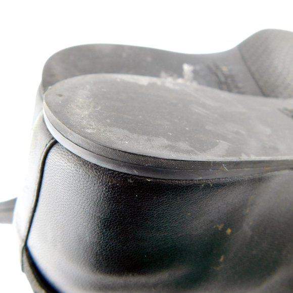 STUART WEITZMAN Black Leather Slouch Ankle Wrap Booties 6 - Picture 6 of 11